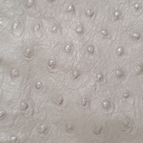 Madi genuine leather ostrich print purse - Picture 3 of 5